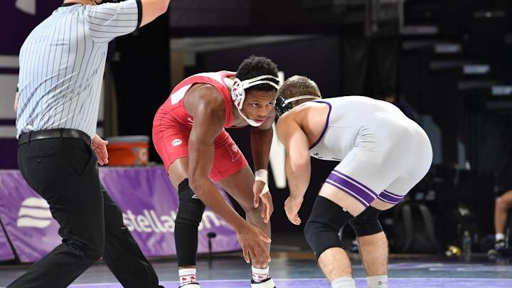 Indiana Wrestling Tops No. 24 Northwestern 18-16 for First Win of Season