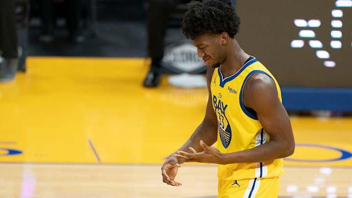 Warriors Rookie James Wiseman Sprained Left Wrist vs. Pistons