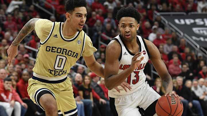 Louisville Routs Georgia Tech Behind Pair of Career Performances