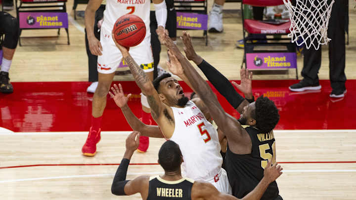 Boilers Let Lead Slip Away in Final Minutes, Fall to Maryland 61-60
