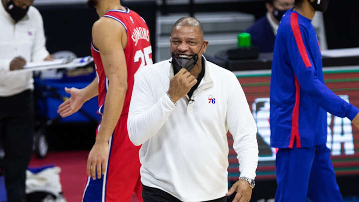 Sixers' Doc Rivers Reacts to Eastern Conference Coach of the Month Honors