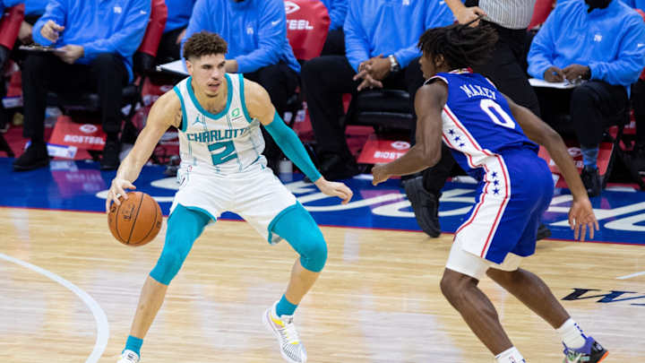 Hornets Will Start LaMelo Ball vs. Sixers on Wednesday Hornets Will Start LaMelo Ball vs. Sixers on Wednesday