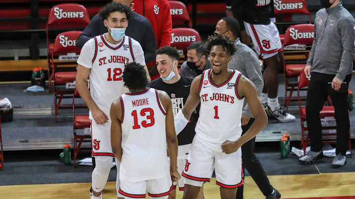 Julian Champagnie Leads St. John's to Upset Over No. 3 Villanova