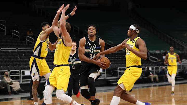 How to Watch Pacers' Game With Giannis Antetokounmpo and Bucks on Thursday; Gametime, TV, Point Spread