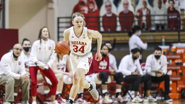 Grace Berger Becomes First Indiana Player to Make Cheryl Miller Award Top 10 Watchlist