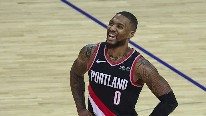 Trail Blazers Rule Damian Lillard Out vs. Sixers on Thursday