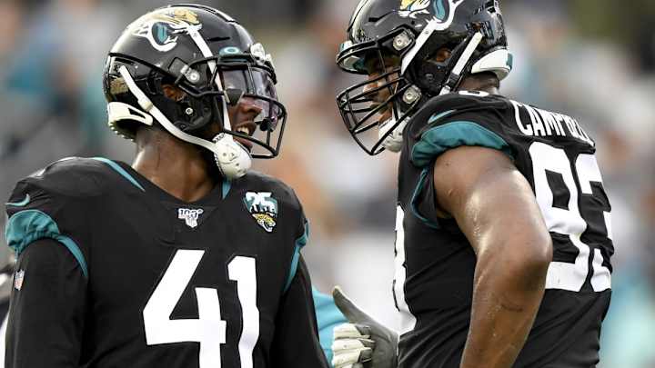Calais Campbell Weighs in On Joe Cullen, Trevor Lawrence, and the Jaguars' Future Calais Campbell Weighs in On Joe Cullen, Trevor Lawrence, and the Jaguars' Future