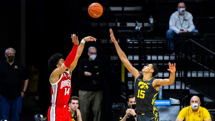 Ohio State Holds On in Final Seconds to Win Shootout Against Iowa