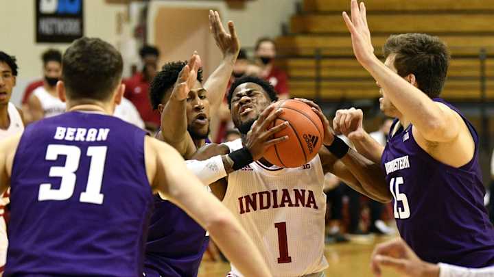 Tip Times Set for Indiana's Games With Northwestern, Ohio State Next Week