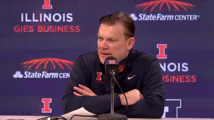 POST-GAME VIDEO: No. 12 Illinois 75, No. 19 Wisconsin 60 - Illini Coach Brad Underwood POST-GAME VIDEO: No. 12 Illinois 75, No. 19 Wisconsin 60 - Illini Coach Brad Underwood