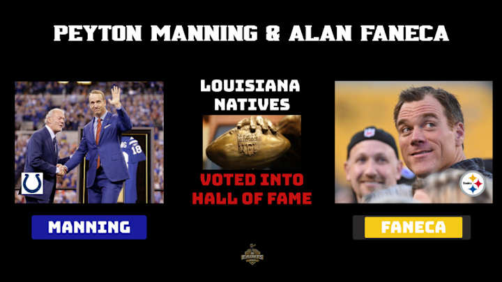 Louisiana's Manning and Faneca voted into Pro Football Hall of Fame