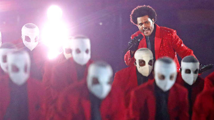 The Significance of Full-Face Bandages in the Weeknd's Super Bowl Performance
