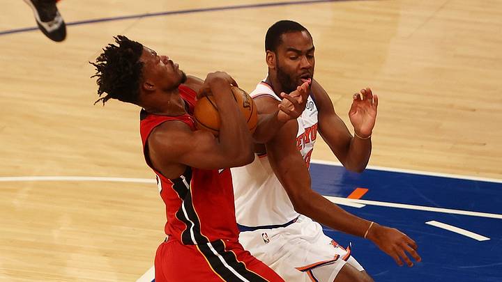 Behind Bam Adebayo's Big Day, the Miami Heat Push Past the New York Knicks 109-103