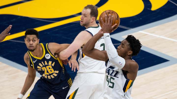 Donovan Mitchell Leads Utah Jazz to Victory Over Pacers