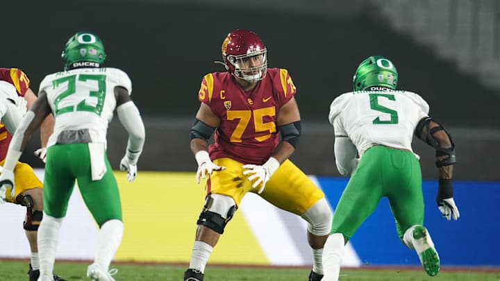USC's Alijah Vera-Tucker Could Be Great Prospect for Las Vegas Raiders