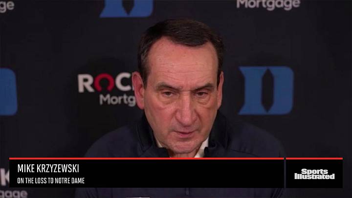 Coach K on Falling Below .500: This Will Pay Off at Some Point Coach K on Falling Below .500: This Will Pay Off at Some Point