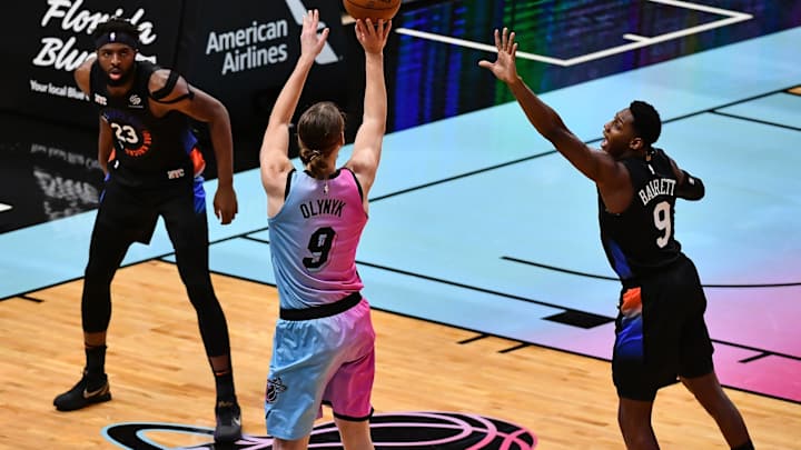 Miami Heat's Kelly Olynyk Becoming a Serious Threat From 3-Point Arc