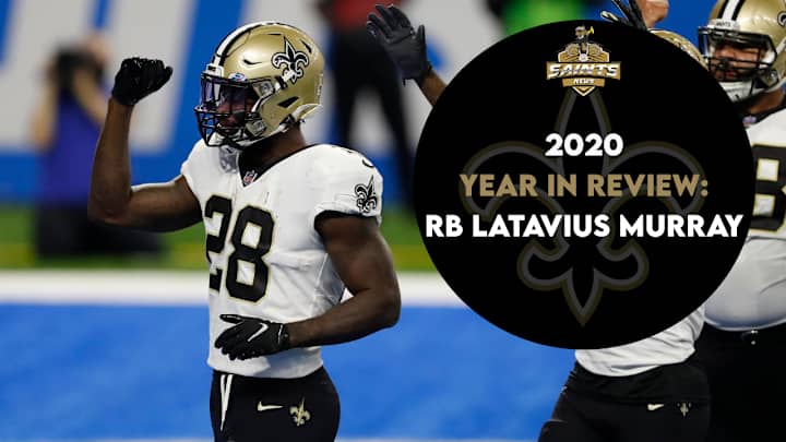 Saints 2020 Year-in-Review: Latavius Murray Saints 2020 Year-in-Review: Latavius Murray