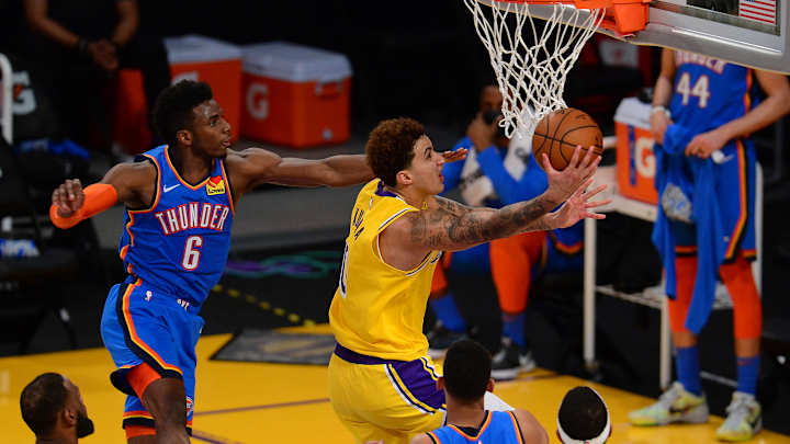 Kyle Kuzma shines in role with L.A. as rebounder, defensive stopper Kyle Kuzma shines in role with L.A. as rebounder, defensive stopper