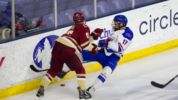 Eagles Win Two Ways in Weekend Sweep of UMass Lowell