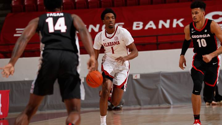 Herb Jones Delivers Another Epic Performance for Alabama Basketball Against Georgia