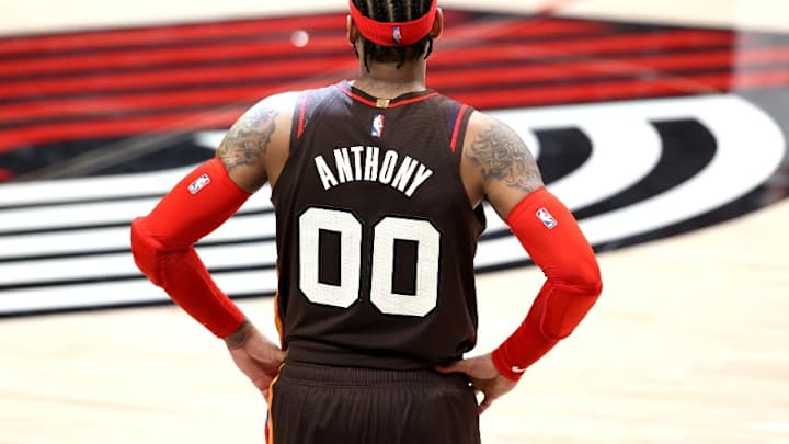 Carmelo Anthony's Car Troubles In Portland Snow Almost Made Him Miss Team Plane