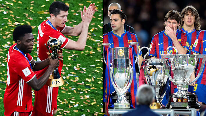 Comparing the Sextuple Winners: 2009 Barcelona vs. 2020 Bayern Munich