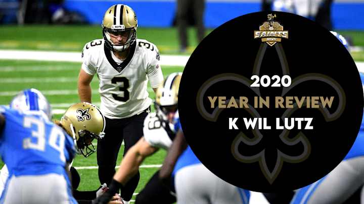 Saints 2020 Year in Review: Wil Lutz Saints 2020 Year in Review: Wil Lutz