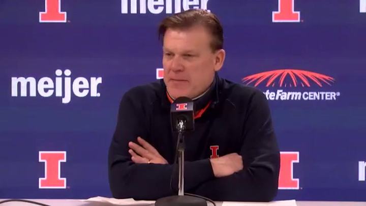 POST-GAME VIDEO: No. 5 Illinois 73, Northwestern 66 - Illini Coach Brad Underwood