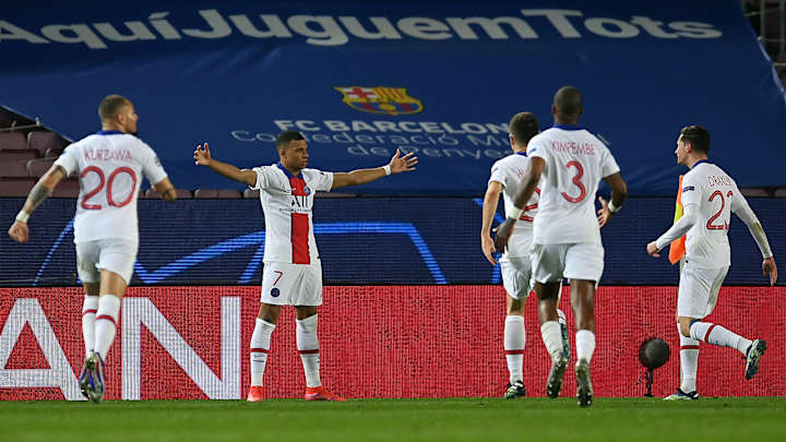 Kylian Mbappé's Hat Trick Gives PSG Champions League Edge vs. Barcelona