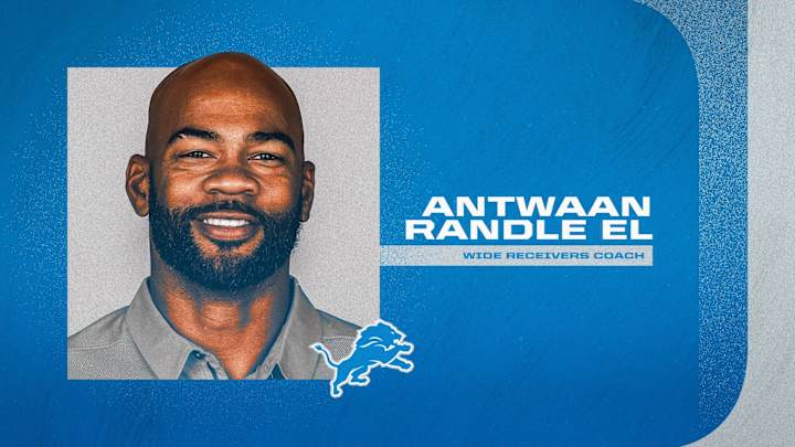 Antwaan Randle El Hired as Detroit Lions' Wide Receivers Coach