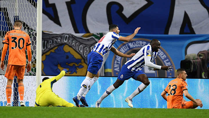 Porto Scores Early in Each Half to Top Juventus in UCL Last-16 First Leg