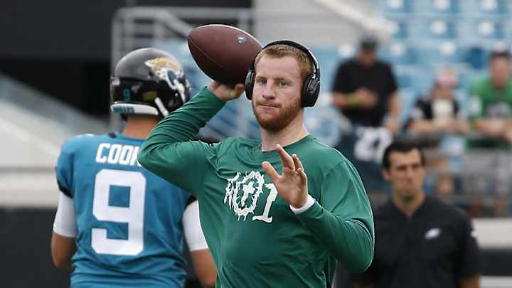 Reports: Jaguars Set To Face Carson Wentz Annually As Colts Trade for Veteran QB