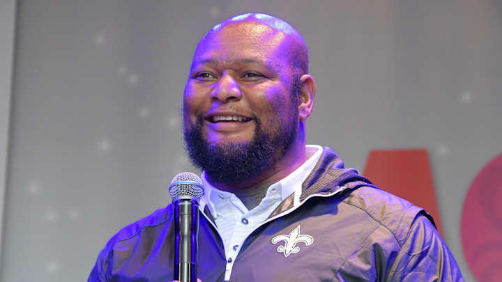 Deuce McAllister and Ro Brown on Grambling-Jackson State HBCU Basketball Games Broadcast for NBA TV Deuce McAllister and Ro Brown on Grambling-Jackson State HBCU Basketball Games Broadcast for NBA TV