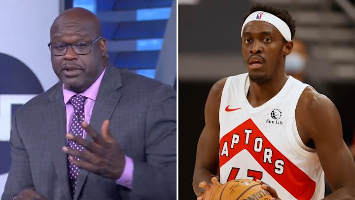 Shaq Just Learned What Pascal Siakam’s First Name Is Shaq Just Learned What Pascal Siakam’s First Name Is