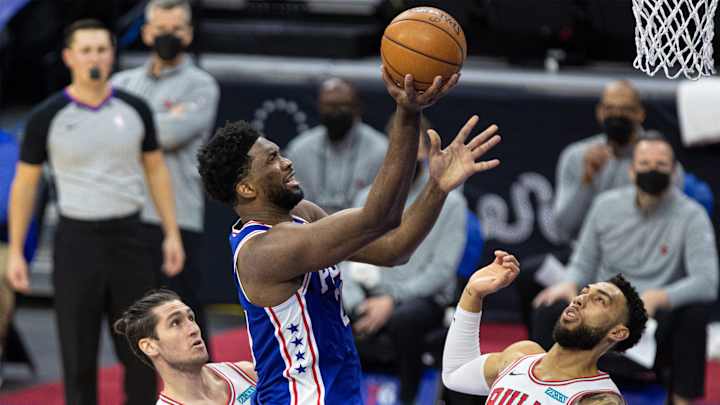Joel Embiid Scores Career-High 50 Points in Win Over Bulls