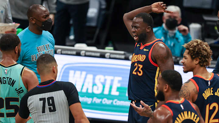 Draymond Green Gets Ejected, Terry Rozier Hits Game-Winner in Wild Finish to Warriors-Hornets