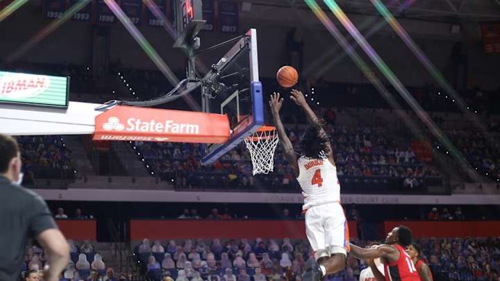 Gators Hold On to Beat Georgia 70 to 63; End Two-Game Skid