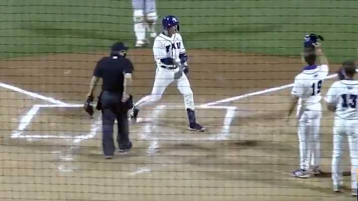 FAU Freshman Caleb Pendleton Blasts 2 Grand Slams in Same Inning, First 2 College PAs