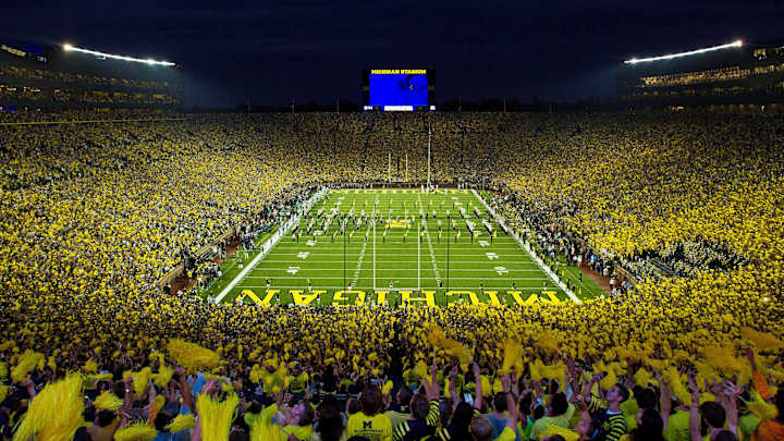 LOOK: Michigan Stadium To Utilize New Lighting Technology On Saturday Night