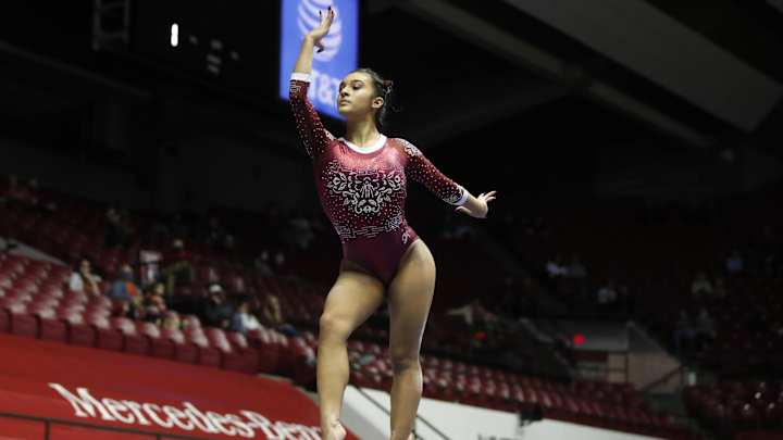Alabama Gymnastics' Luisa Blanco Named SEC Gymnast of the Week Alabama Gymnastics' Luisa Blanco Named SEC Gymnast of the Week