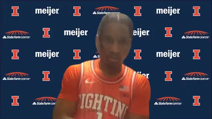 POST-GAME VIDEO: Michigan State 81, No. 5 Illinois 72 - Illini Guard Trent Frazier