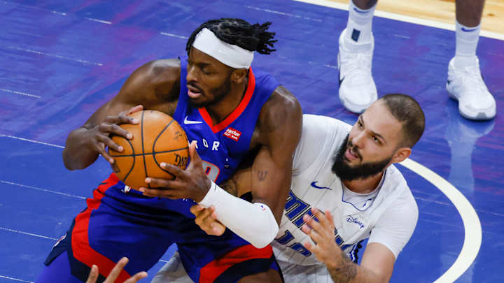 Grant, Carter-Williams Have Solid Outings as Pistons Top Magic