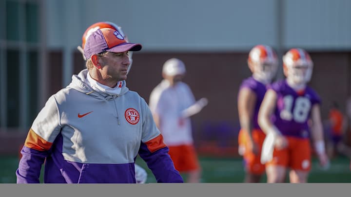 Clemson Practice Observations for First Time in 2021 Clemson Practice Observations for First Time in 2021