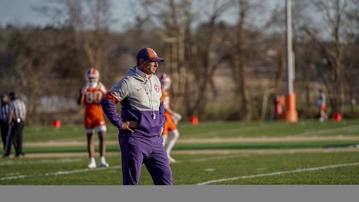 Dabo Swinney Eyes Orange and White Game