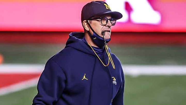 Jim Harbaugh Talks Mike Macdonald, Defense Two Days Into Spring Ball
