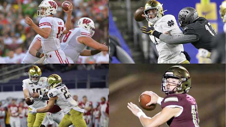 Previewing The Notre Dame Quarterback Depth Chart Heading Into Spring Ball Previewing The Notre Dame Quarterback Depth Chart Heading Into Spring Ball