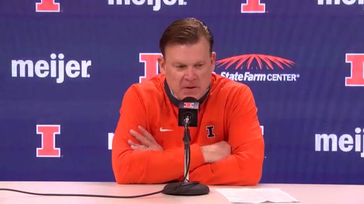 POST-GAME VIDEO: No. 5 Illinois 86, Nebraska 70 - Illini Head Coach Brad Underwood