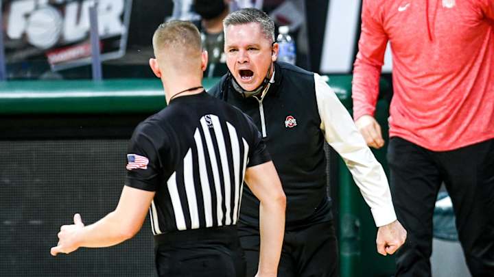 Head Coach Chris Holtmann Ejected at Michigan State