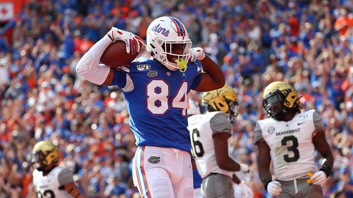 Gators' TE Coach on Potential Jaguars' Draft Target Kyle Pitts: "He's Got the Absolute Total Package' Gators' TE Coach on Potential Jaguars' Draft Target Kyle Pitts: "He's Got the Absolute Total Package'